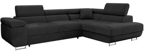 Ecksofa Torezio (Farbe: Polo 897, Seite: Rechts)