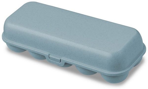 Koziol Eierbox Eggs To Go nature flower blue