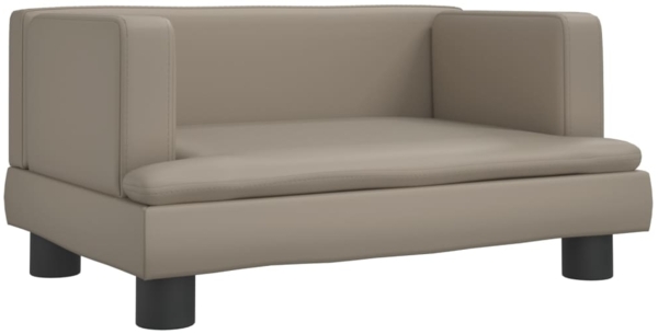 vidaXL Kindersofa Cappuccino-Braun 60x40x30 cm Kunstleder 3196328