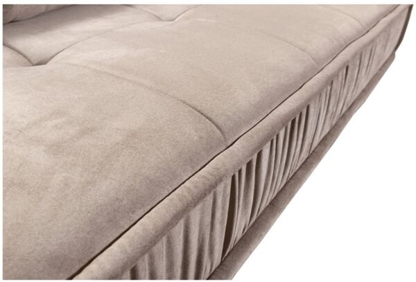 Schlafsofa Sofa 3-Sitzer FLORENCE Stoff Element Dunkelgrün Bild 4