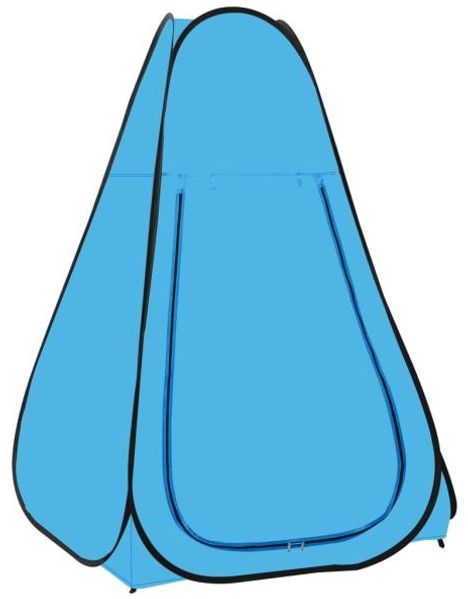 Pop Up Duschzelt Blau