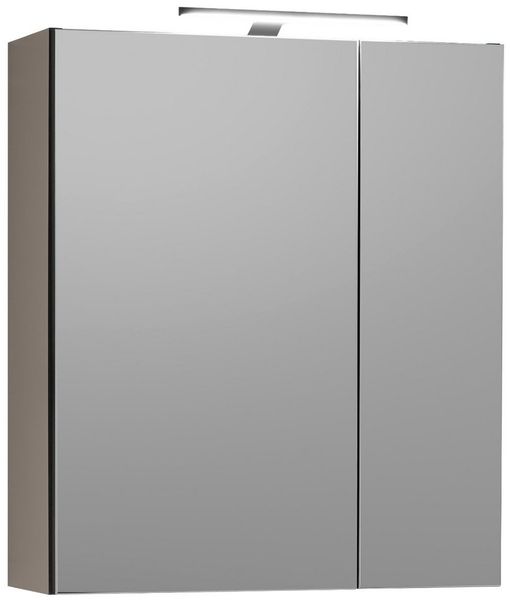 moebel-dich-auf Badezimmerspiegelschrank VENEZIA (Badezimmer Spiegelschrank in kaschmir 60 cm breit)