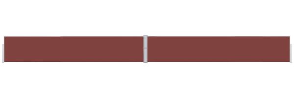 vidaXL Ausziehbare Seitenmarkise 170x1200 cm Braun 313396 Bild 3