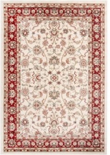 Mazovia Orientteppich Oriente Teppich - Traditioneller Teppich Orient Rot Creme, 60 x 100 cm, Geeignet für Fußbodenheizung, Pflegeleicht, Wohnzimmerteppich Bild 6