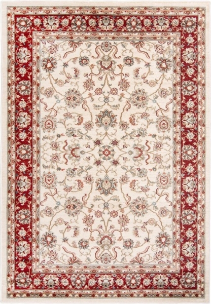 Mazovia Orientteppich Oriente Teppich - Traditioneller Teppich Orient Rot Creme, 60 x 100 cm, Geeignet für Fußbodenheizung, Pflegeleicht, Wohnzimmerteppich Bild 5