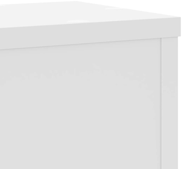 vidaXL Pflanzenständer 2 Stk. Weiß 17 x 17 x 60 cm Holzwerkstoff 852933 Bild 7