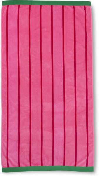KAAT Family Strandtuch Liegetuch 100x180 cm Summer Sweet pink Streifen