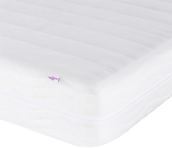 vidaXL Bett mit Matratze "Dover" Dunkelgrau 90x190 cm Stoff 3208305 Bild 7