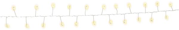 Goobay Silver Wire Cluster String Light with 50 LEDs