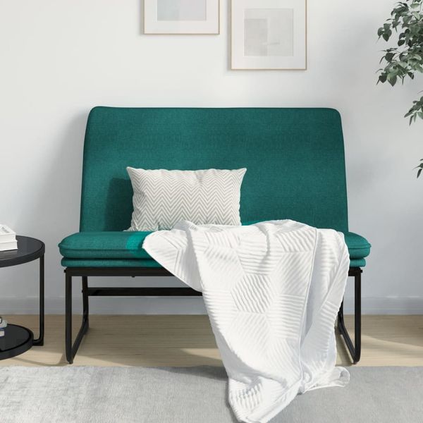 vidaXL Sitzbank Dunkelgrün 100x75x76 cm Stoff 351325