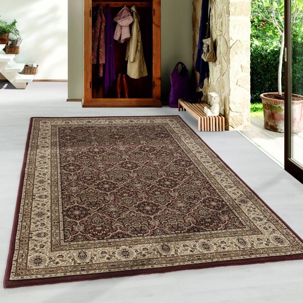 Villa Möbel Orientteppich Shiraz, Rechteckig, Höhe: 9 mm, Orient Teppich Wohnzimmer Orientalisch Design Kurzflor Pflegeleicht