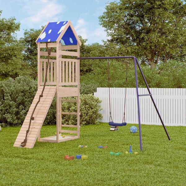 vidaXL Spielturm Massivholz Kiefer 3279028