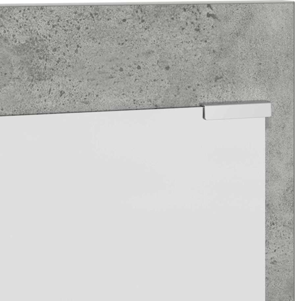 vidaXL Wandmontierter Kleiderständer Betongrau 70 x 10 x 90 cm 874526 Bild 7