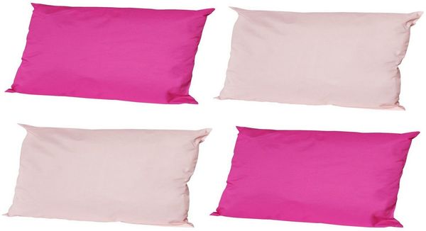 JACK Dekokissen JACK 4x Outdoor Lounge Kissen 30x50 cm Dekokissen Lotus viele Farben, mit Lotus-Effekt, Robust, Strapazierfähig, für Innen & Außen geeignet