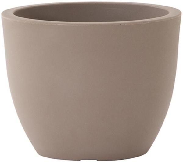 SIENA GARDEN Pflanzgefäß BRISTOL 30 taupe-granit Ø 30 x 23 cm