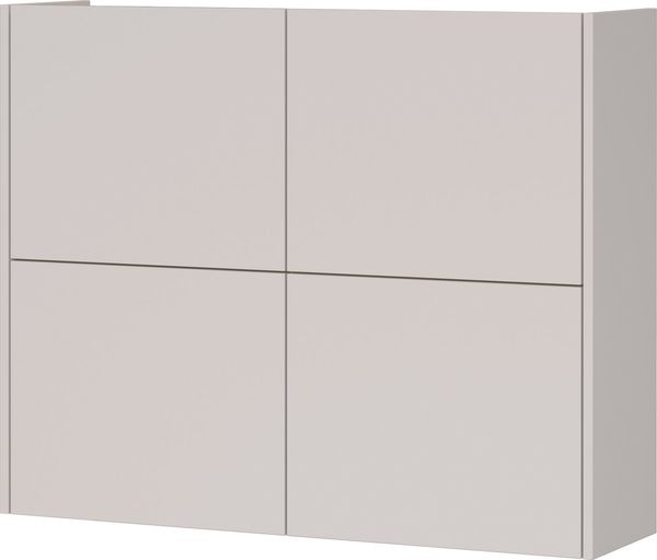 Germania Mehrzweckschrank 1932-605 GW-Binetto, in Kaschmir/Eiche, mit Push-to-Open Funktion, 97 x 79 x 27 cm (BxHxT)
