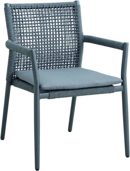 ROPERO Stapelstuhl, Matt grau