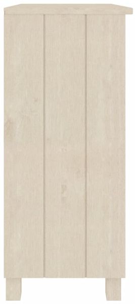 vidaXL Sideboard HAMAR Honigbraun 85x35x80 cm Massivholz Kiefer 340500 Bild 4
