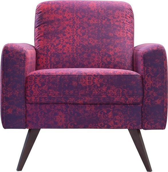 exxpo - sofa fashion Sessel Side, bequemer Loungesessel mit extravagantem Bezug, Breite 82cm