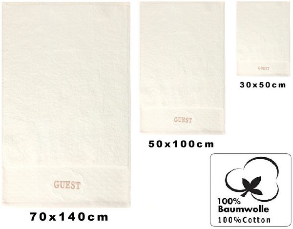 Betz Handtuch Set 3 TLG. Handtücher Set 1 Handtuch 1 Gästetuch 1 Liegetuch, 100% Baumwolle (Set)