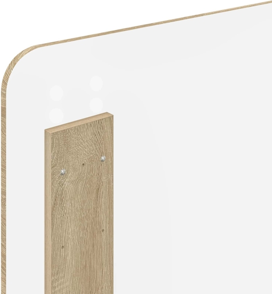 vidaXL Bettrahmen mit Kopfteil Sonoma-Eiche 75x190 cm Holzwerkstoff 3412848 Bild 10