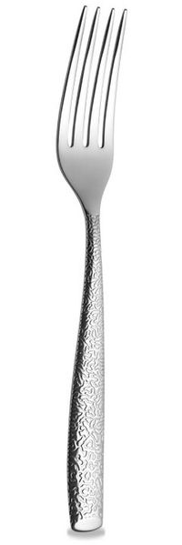 Churchill Besteck-Set Besteck Raku Raku Tafelgabel 20,7 cm 4 mm, 12 Stück Silber, 12 Personen, Edelstahl