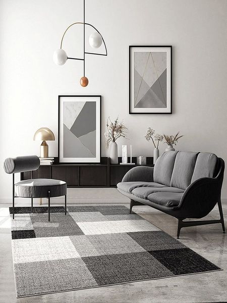the carpet Teppich Pearl, rechteckig, Höhe: 11 mm, moderner dichter Wohnzimmer Teppich Konturenschnitt
