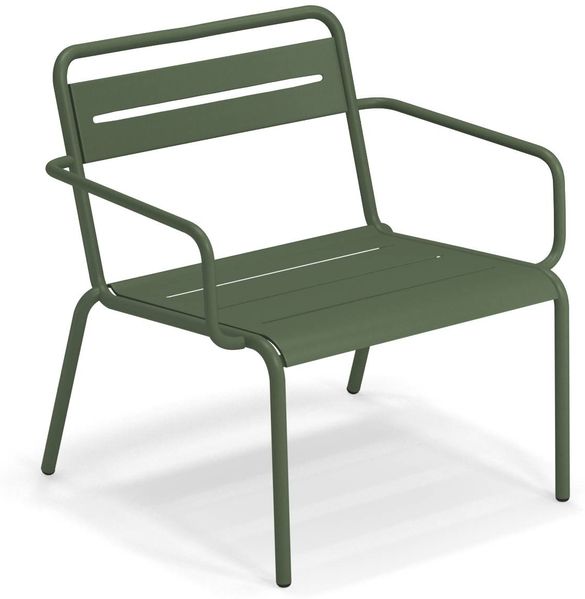 2er Set Star Loungesessel grün