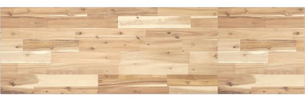 vidaXL Waschtischplatte Unbehandelt 120x40x2 cm Massivholz Akazie 3279658