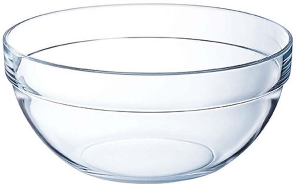 Arcoroc Servierschüssel Arcoroc Empilable Stapelschale 23 cm, Glas, (1 Schale)