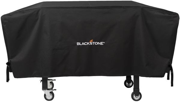 Blackstone 1528 600D Polyester Heavy Duty Flat Top Gasgrill Abdeckung, wasserabweisend, exklusiv passend für 91,4 cm Grillplatte, Schwarz