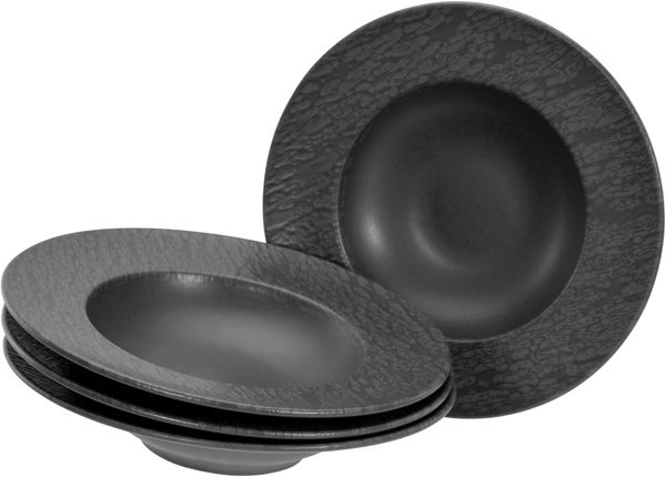 Schiefer Black, Pastateller 4-tlg (mo)