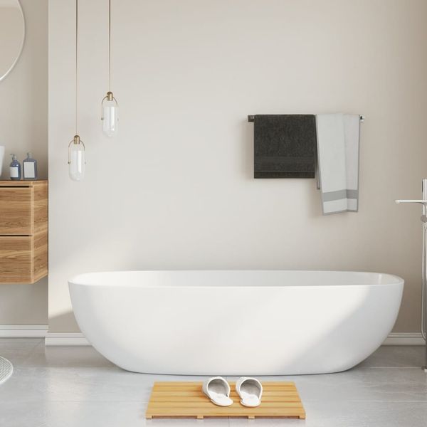 vidaXL Badematte Bambus 54x36 cm 373372