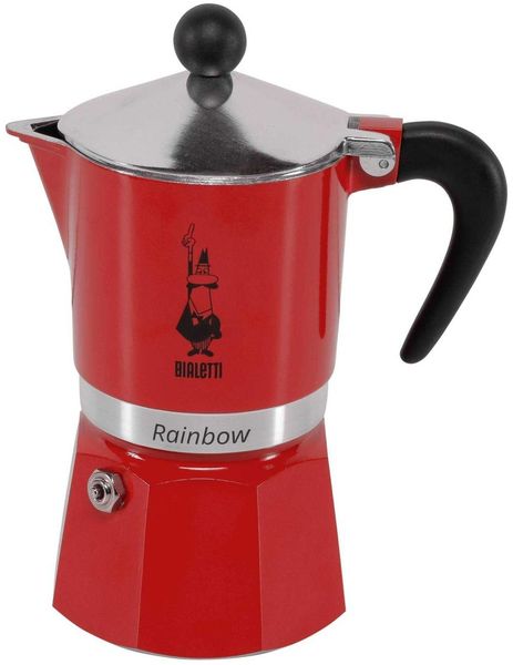 Bialetti Rainbow - Kaffeemaschine - Rot