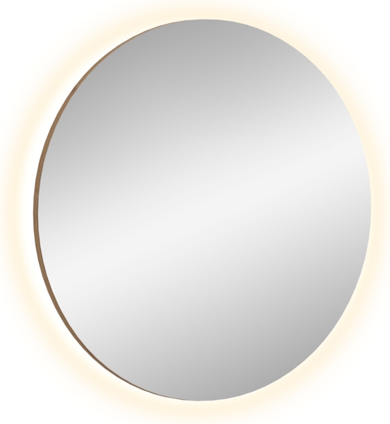 Spiegel B/H/T: 70x70x6 cm in Artisan Oak Nachbildung