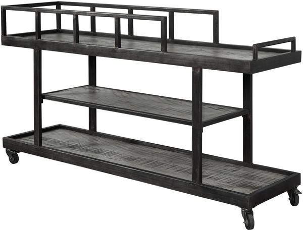 Regal Mango 180x50x106 grau lackiert HEAVY INDUSTRY #109