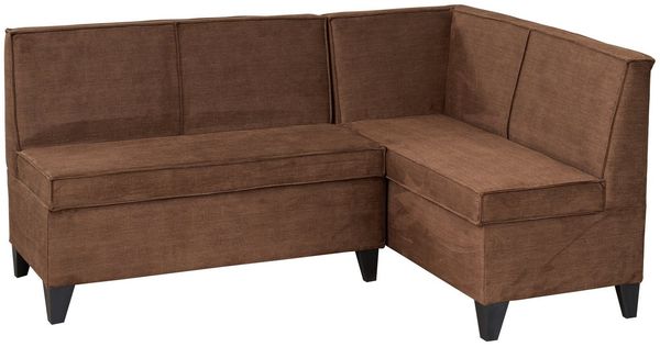Rodnik Eckbank Look (rechts-/links-, Sitz und Rücken gepolstert), mit Stauraum