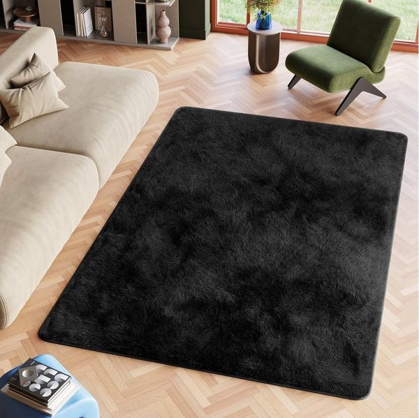 Tapiso Hochflor-Teppich SILK, rechteckig, Höhe: 35 mm, Wohnzimmer, Schlafzimmer, Hochflor