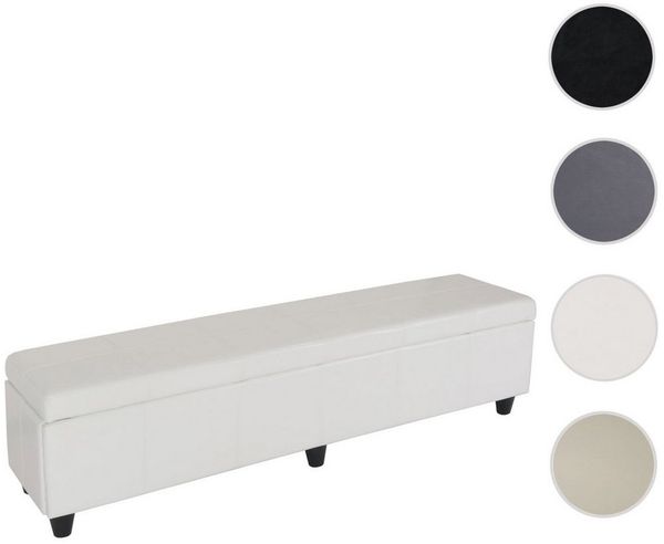 MCW Truhe Kriens-XXL-L, Modernes Design, Stabiler Stand, Als Sitzbank nutzbar
