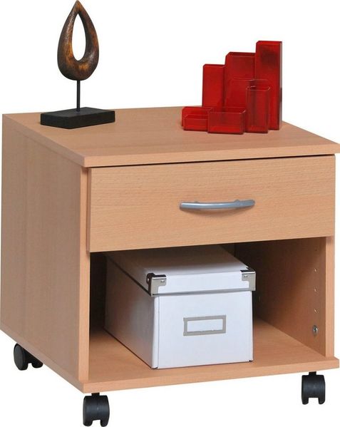 Rollcontainer Bürocontainer Schubcontainer Nachtschrank buche - buche