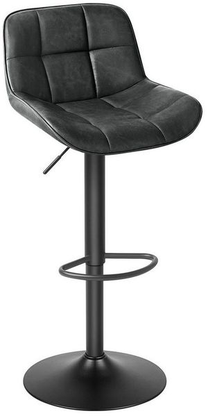 EUGAD Barhocker (1 St), Kunstleder höhenverstellbar 360° drehbar aus Metall