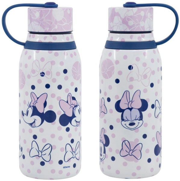 Disney Isolierflasche Disney Minnie Maus Kinder Edelstahl Trinkflasche Flasche 330 ml
