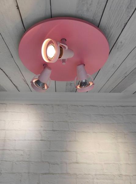 niermann Deckenstrahler Strahler, ohne Leuchtmittel, 3 verstellbare Spots