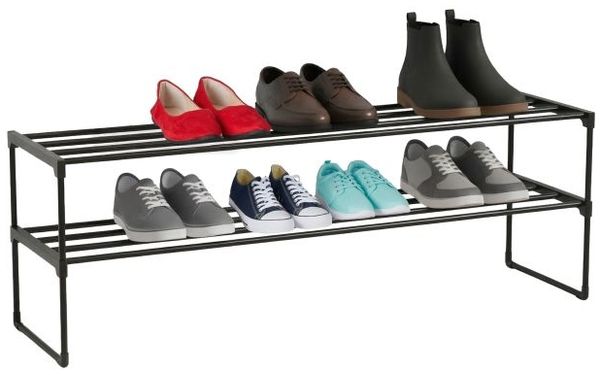 Relaxdays Schuhregal Metall