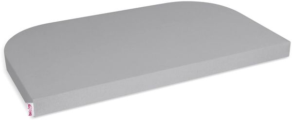 babybay Jersey Spannbetttuch Deluxe passend für Modell Verlängerungsseite Boxspring XXL, grau