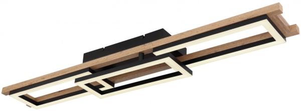 LED Deckenlampe, Fernbedienung, dimmbar, beweglich, L 100 cm