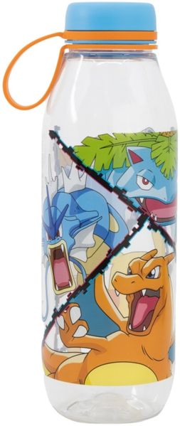Pokemon Kinder Trinkflasche 650 ml Ecozen Adventure Bottle mit Trageschlaufe