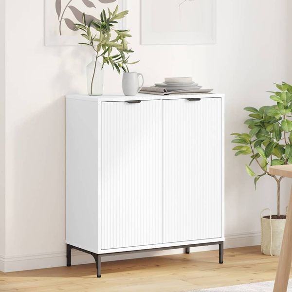 vidaXL Sideboard Weiß 69,5 x 33 x 82 cm Holzwerkstoff 883424