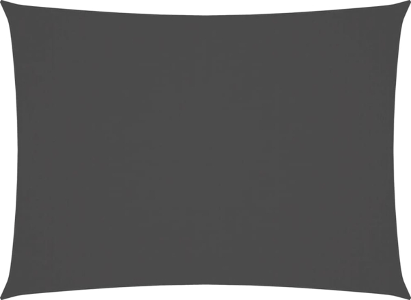 vidaXL Sonnensegel Oxford-Gewebe Rechteckig 2x3,5 m Anthrazit 135091