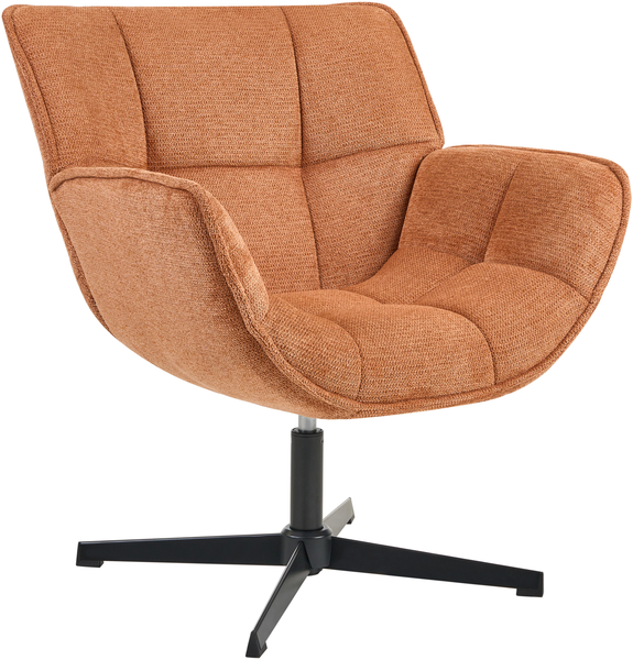 Drehsessel AUMA Stoff Orange